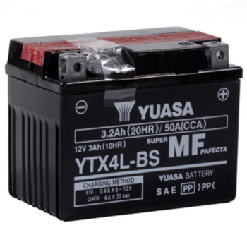 Μπαταρία μοτοσυκλέτας AGM 12V 3Ah (YTX4L-BS)